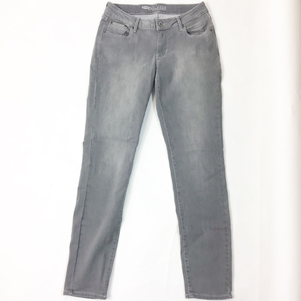 Old Navy The Rock Star skinny Jeans gray Size 7 New with tags